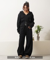 ◆【N.W.T】スタッズ バレルスウェットパンツ / セットアップ対応◆nt-26002