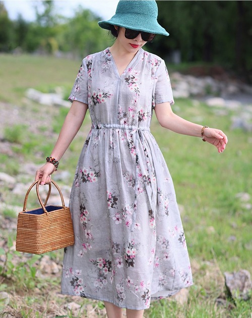 【春夏新作】ファッションワンピース#sedmsh-270397