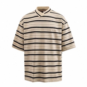 Layered look striped tee 1490