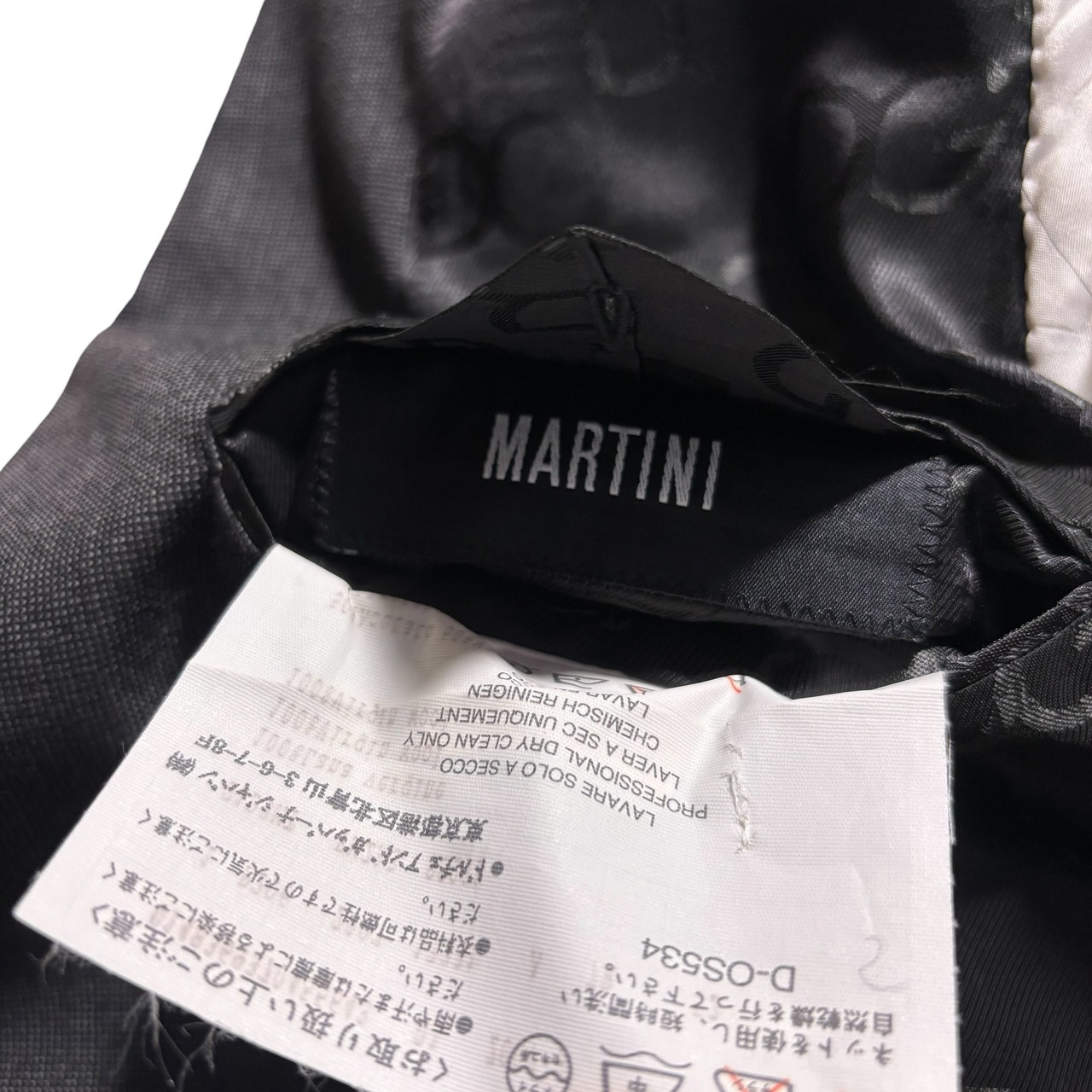 DOLCE&GABBANA pin check tailored jacket