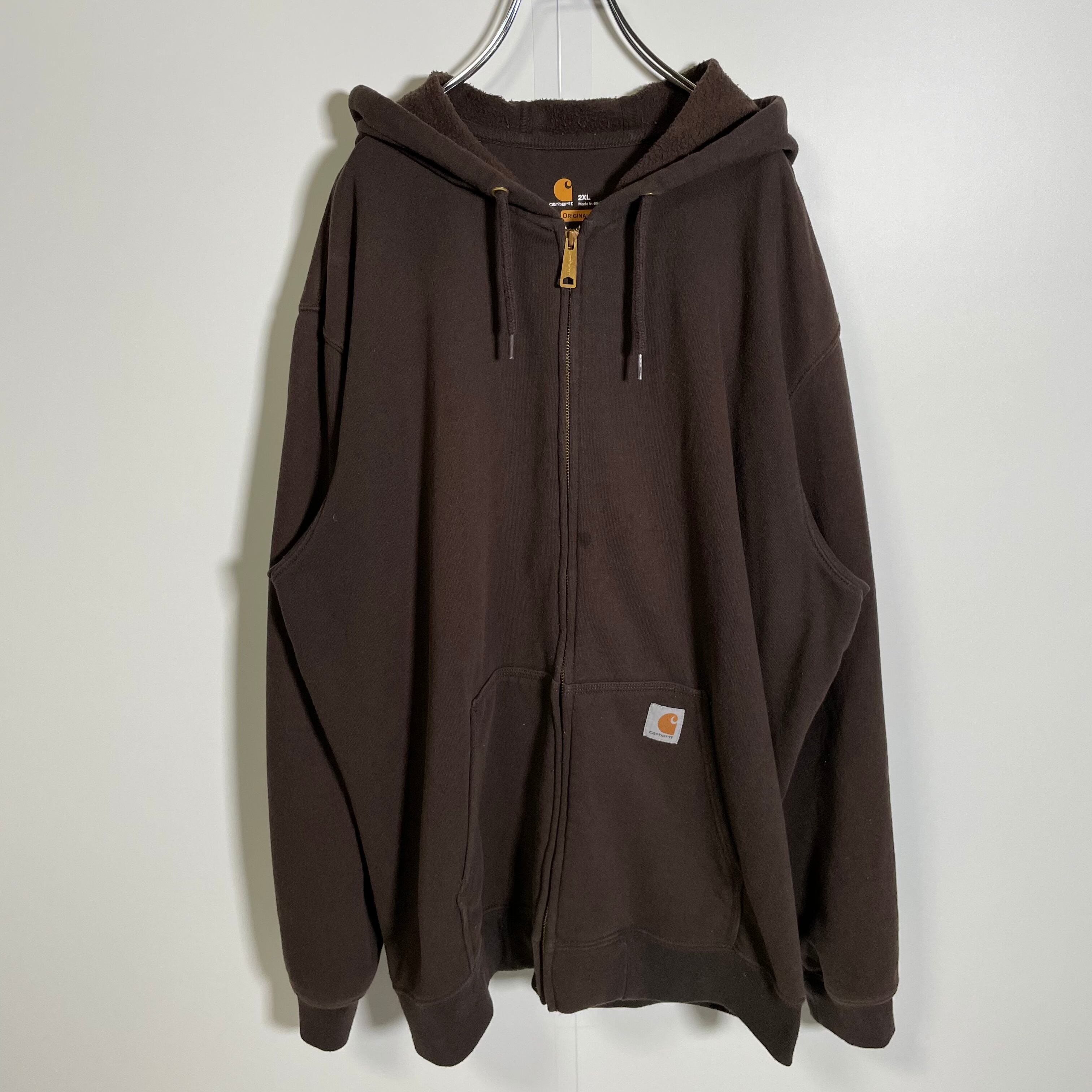 Carhartt カーハート ヘビーウエイト ジップパーカー 2XL ビッグサイズ