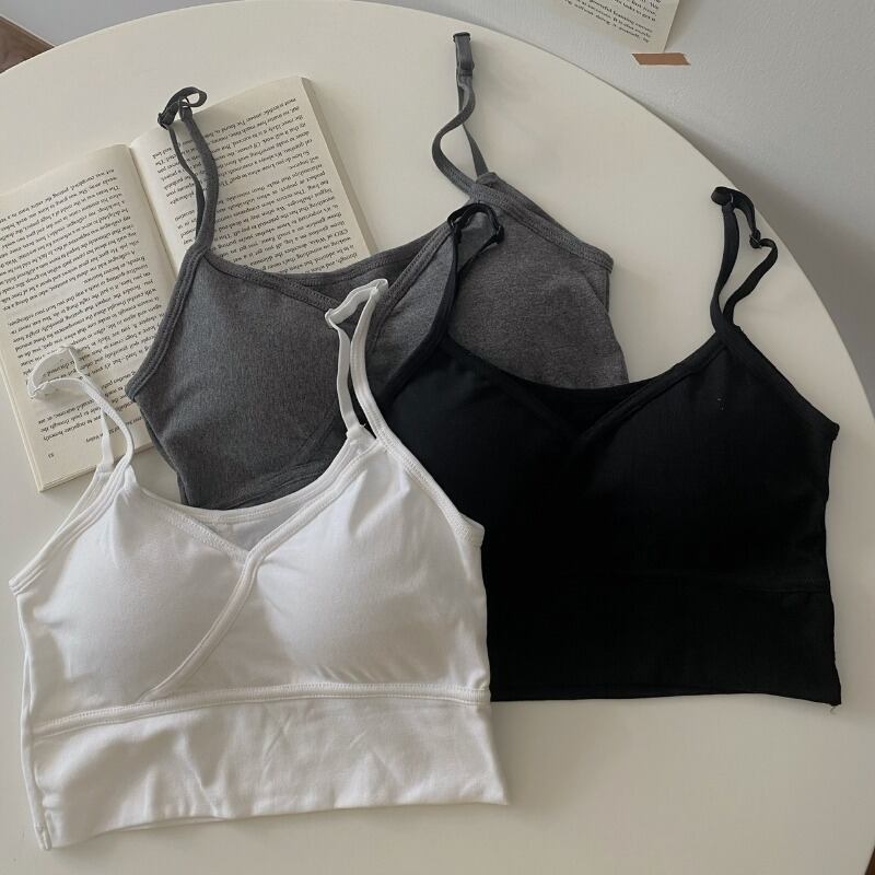 サマースタイルリング トップス バックブラ コットン 夏物 指輪 YY-ファッション22269015915