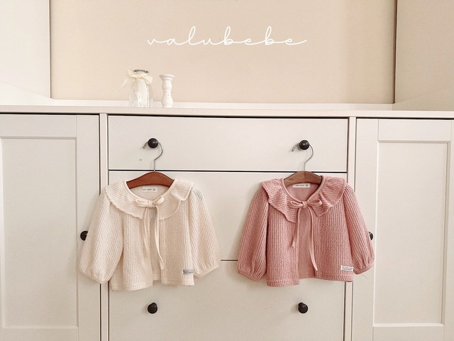 【予約】valubebe Rosie ribbon cardigan