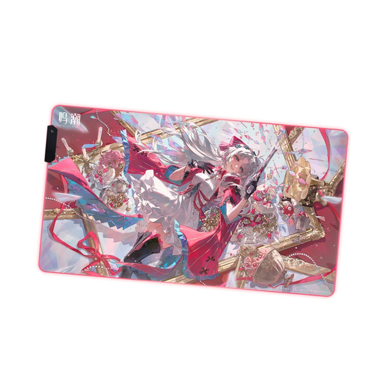 鳴潮 共鳴者シリーズ ツバキRGB発光マウスパッド カルロッタ