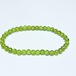 ペリドット ブレスレット 5mm メール便可 一点物 111-50574