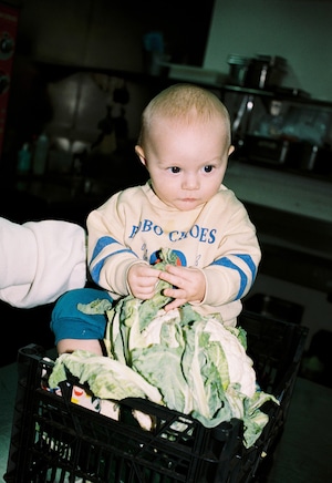 残り1点(6-12m)BOBO CHOSES / Walking Clock sweatshirt / Baby