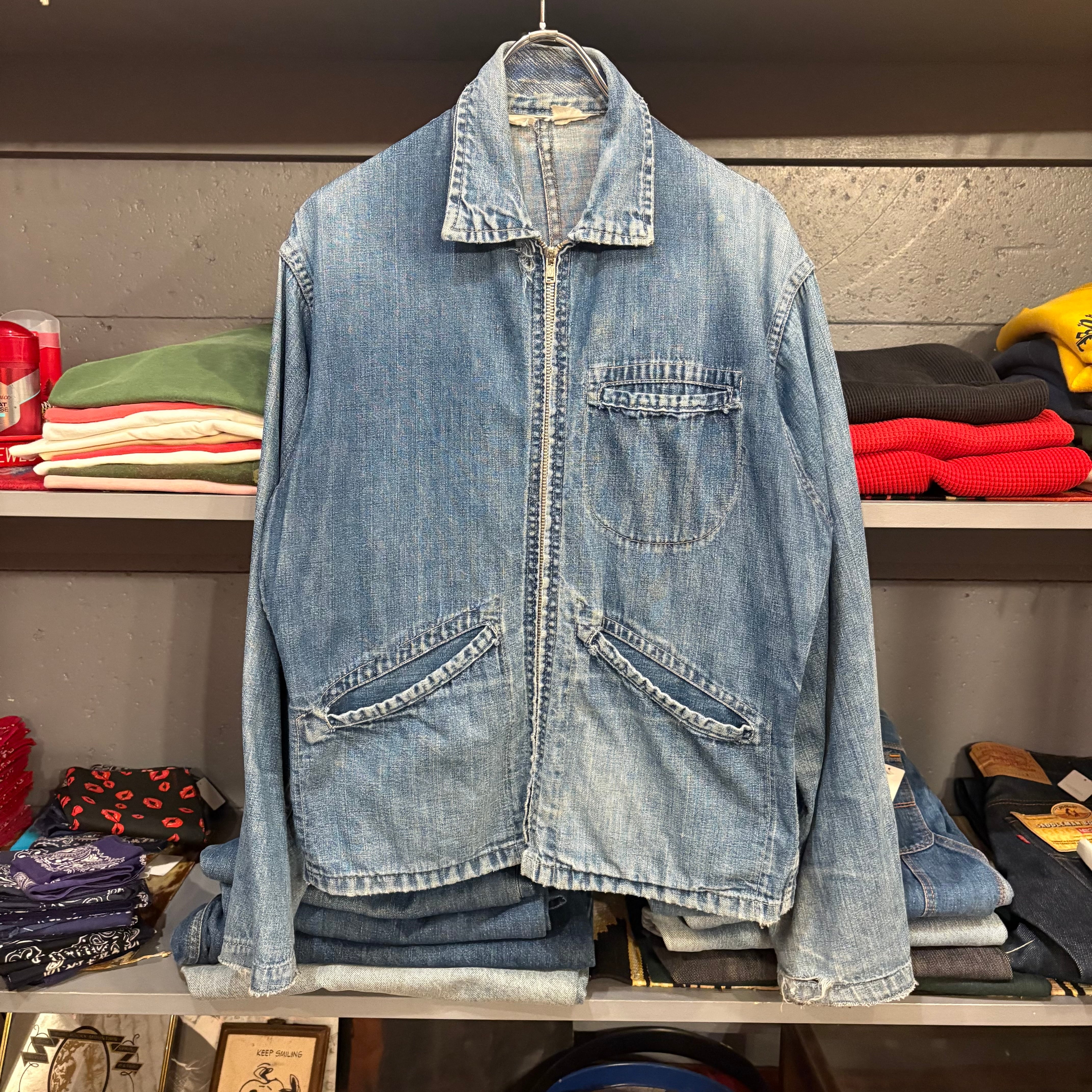 40-50s PAY DAY Denim Coverall | VOSTOK