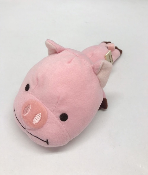 ぬいぐるみ　のほほんタイム　ぶたS　1個  A stuffed toy pig