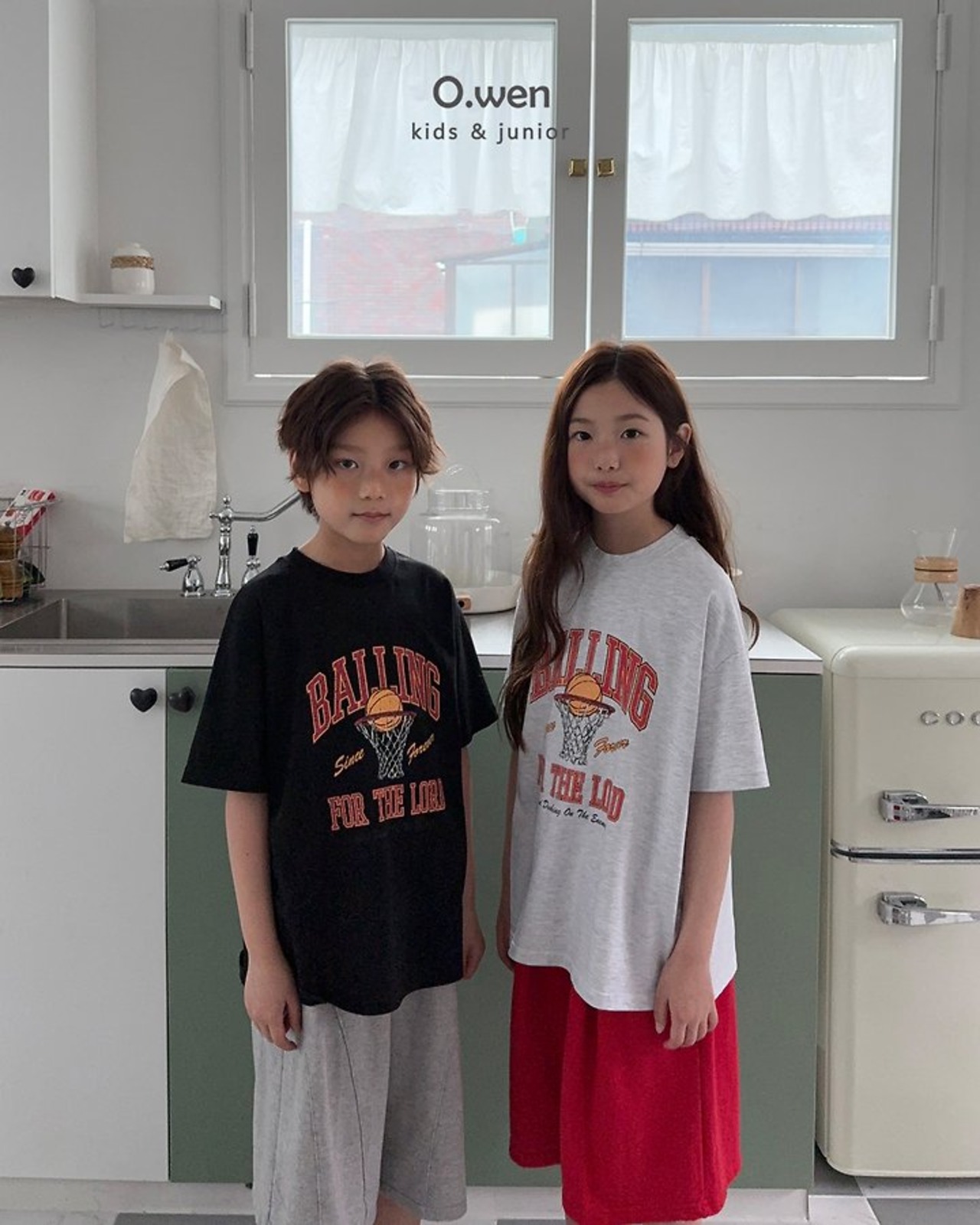 [O.wen] Basketball Short sleeve T-shirt / [오웬] 바스켓볼반팔티