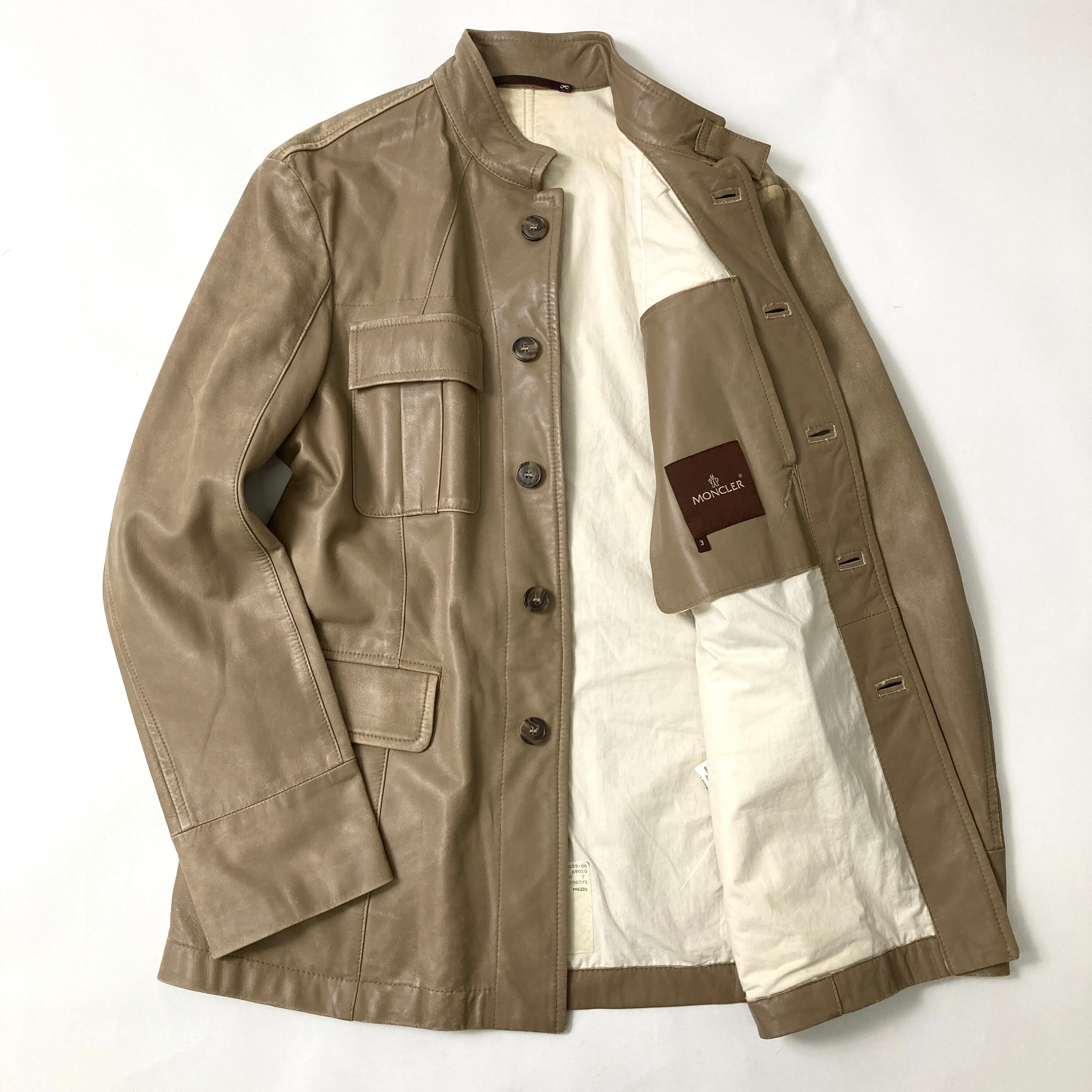 【Used】MONCLER リアルレザー レザージャケット | LONELINESSEN’T Store powered by BASE