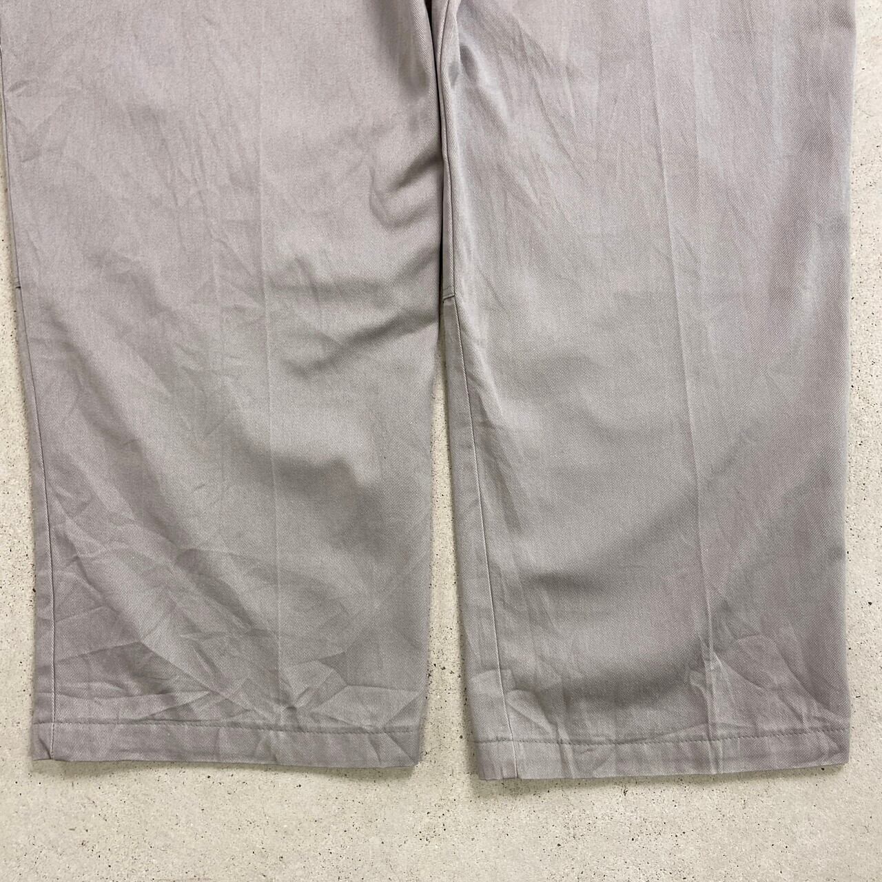 ディッキーズ　ダブルニー　グレーチノパン　ワーク　古着W36 L30 ディッキーズ ダブルニー グレーチノパン ワーク 古着W36 L30