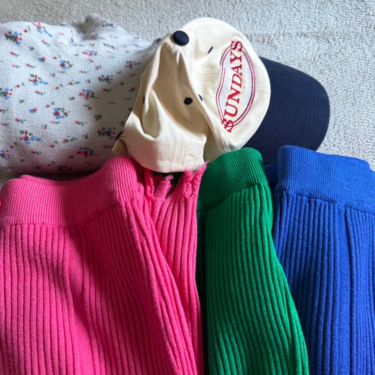 Ribbed Knit Pants_LN03365