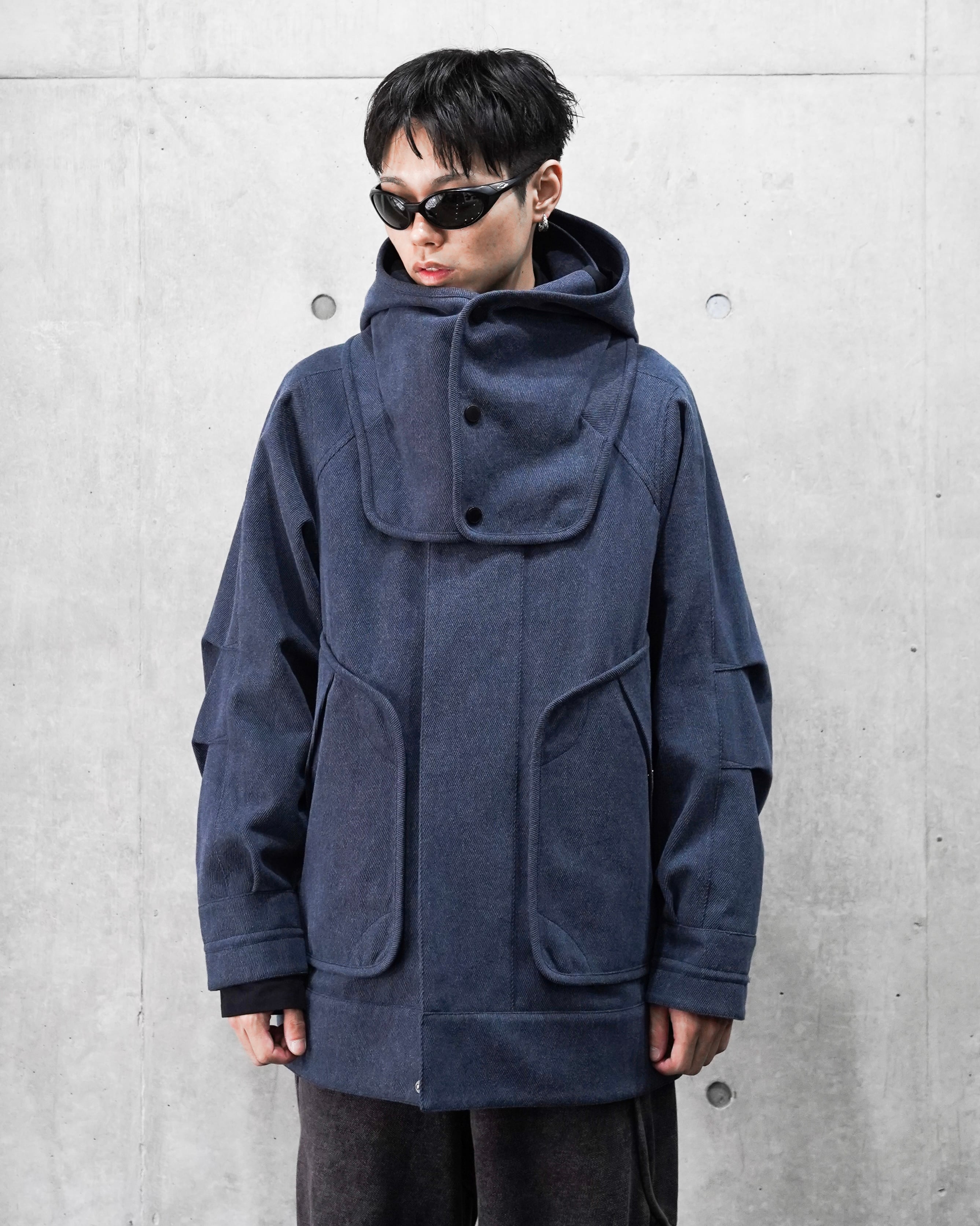 ジャケット・アウター hype-12 bi-color P-coat hype kyoto ジャケット・アウター hype-12 bi-color P-coat hype kyoto Hype
