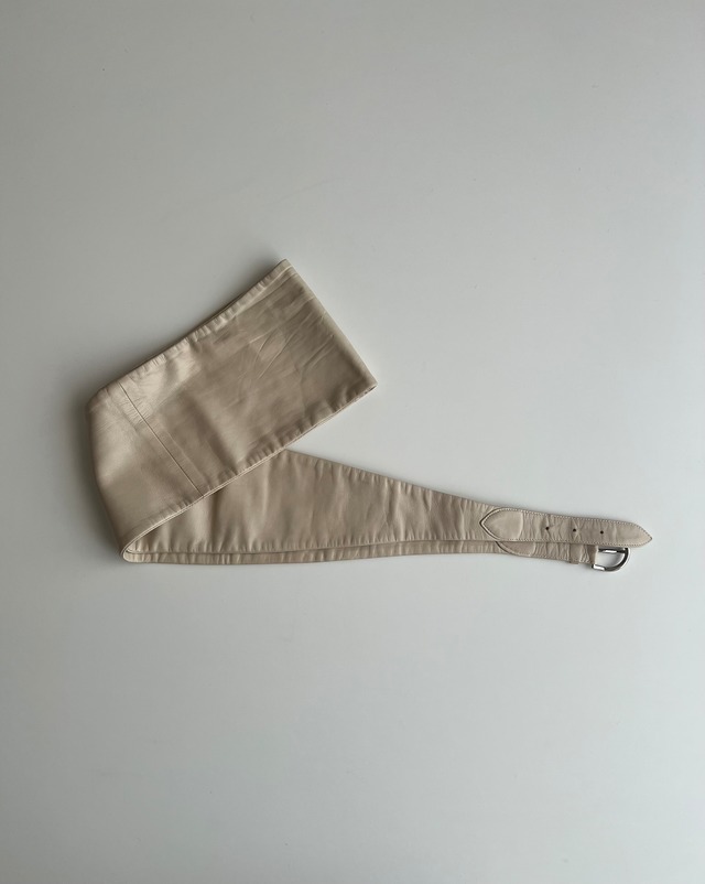 SS2003 HERMES BY MARGIELA LEATHER BELT