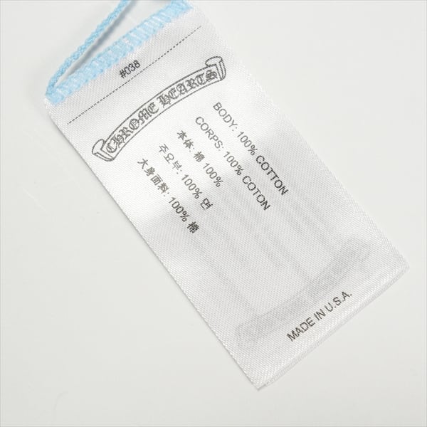 Size【M】 CHROME HEARTS クロム・ハーツ ONLINE EXCLUSIVE BABY BLUE