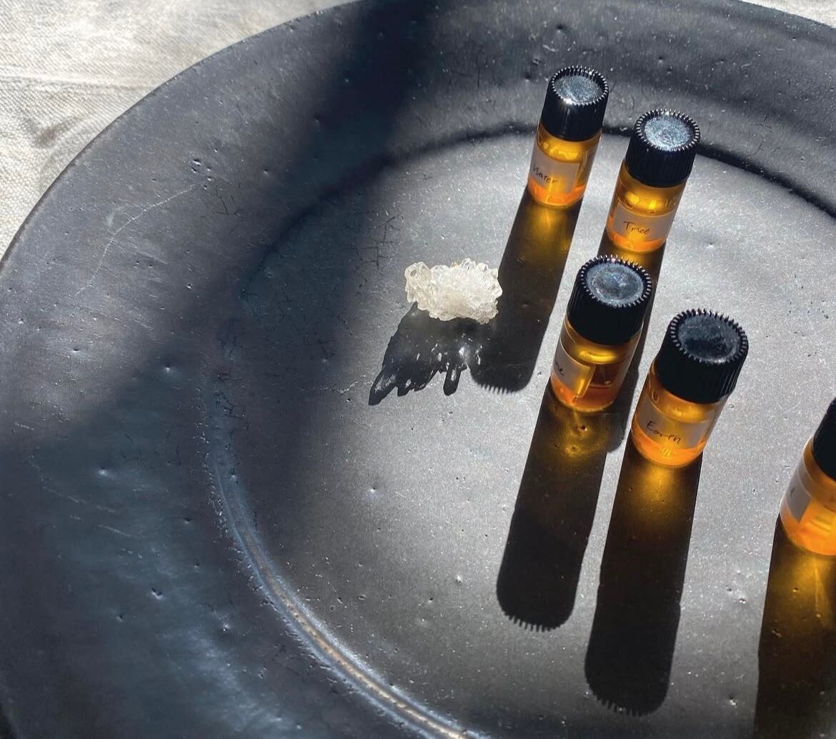 Personal aroma blending session