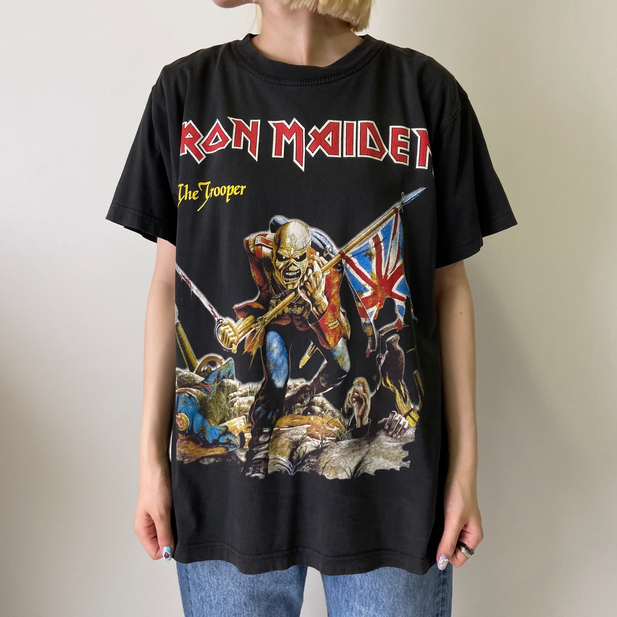 80年代 アイアンメイデン Tシャツ ヴィンテージ ブラック 黒-