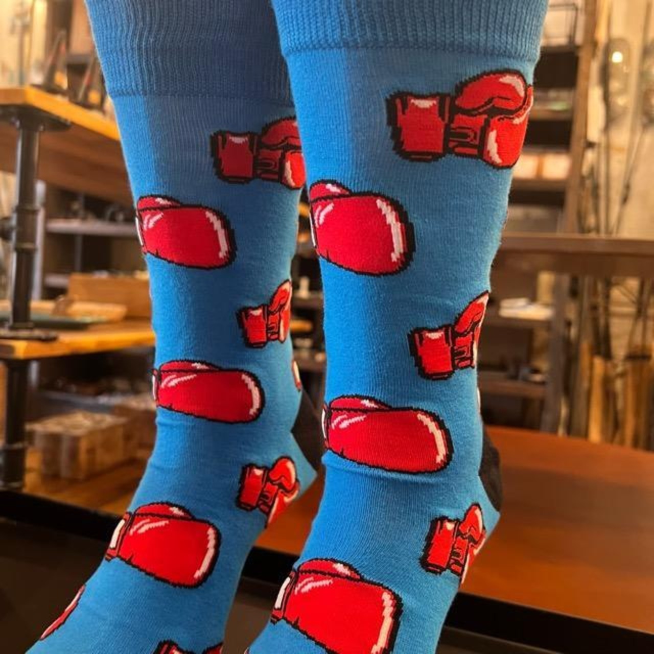 TOPANGA SOCKS Men's　Boxing gloves　靴下　メンズソックス　ボクシンググローブ　ボクシング　足元ファッション　プチギフト