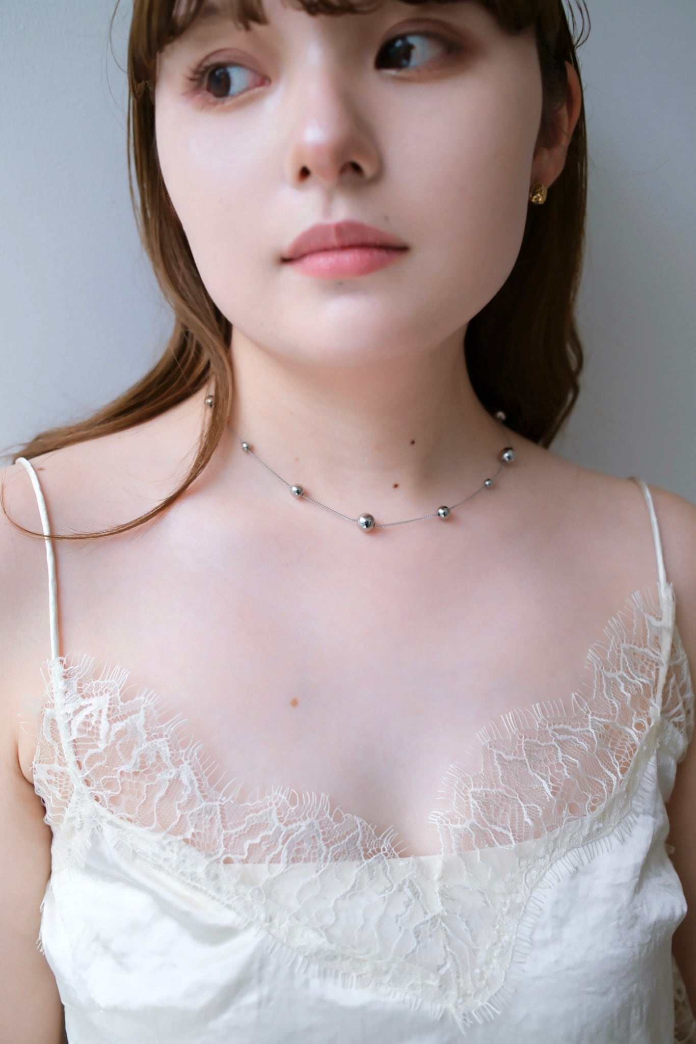 Sea'ds Mara Rhythm ball necklace Silver