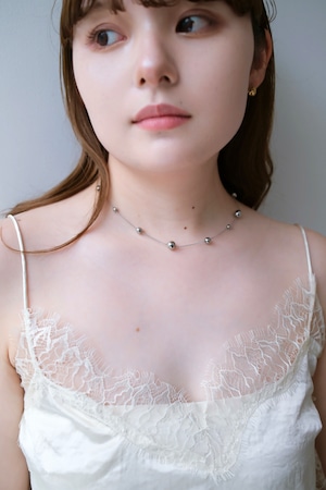 Sea'ds Mara Rhythm ball necklace Silver