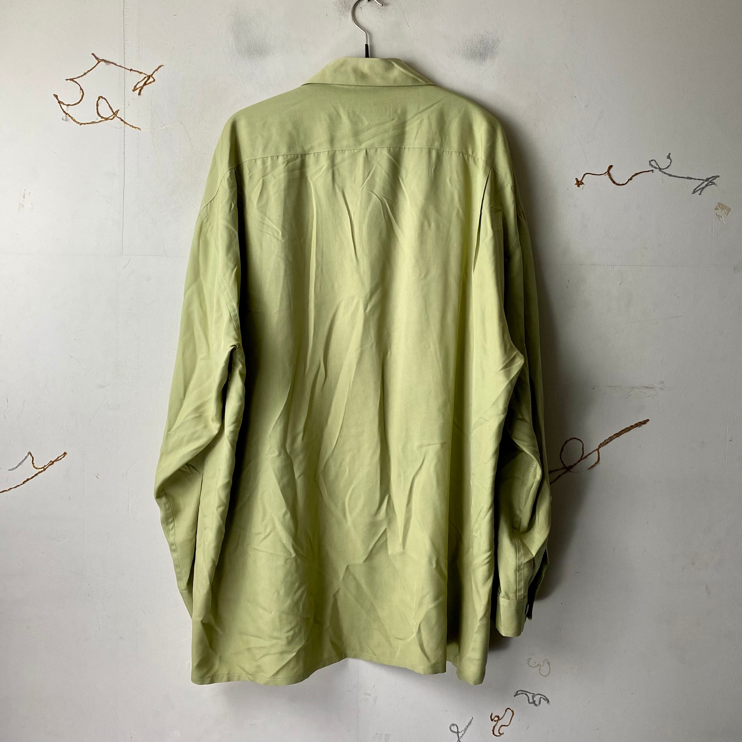 vintage EQUIPMENT open collar silk shirt | NOIR ONLINE
