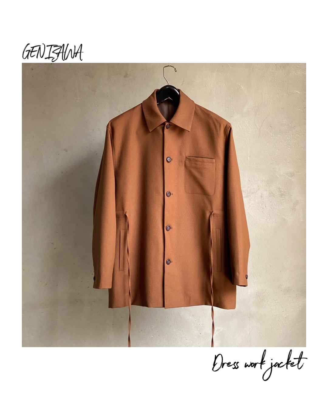 GEN IZAWA / Dress work jacket 
