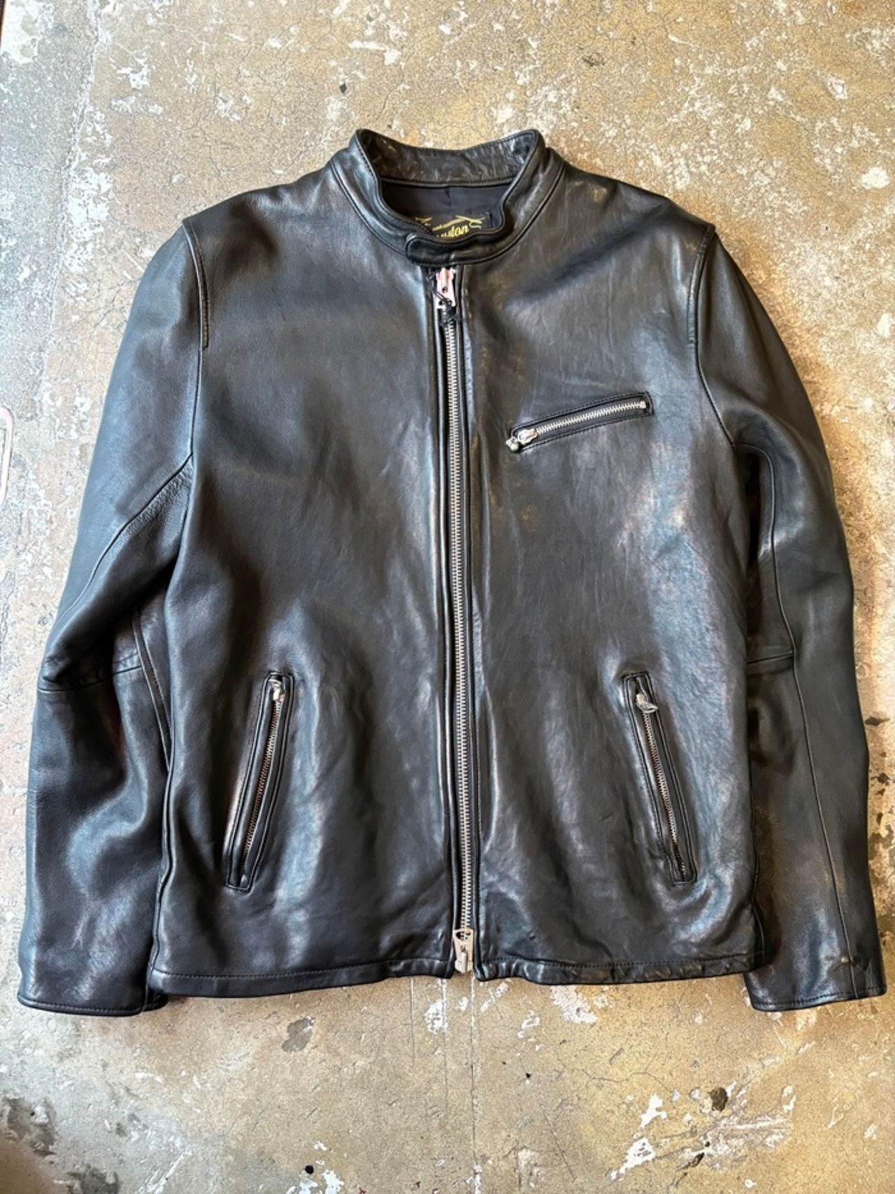 HOUSTON / SINGLE RIDERS JACKET / 本革 / ライダースジャケット / 8224 - 1
