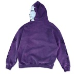 Sweat Full-zip Hoodie "ROTUS"　purple