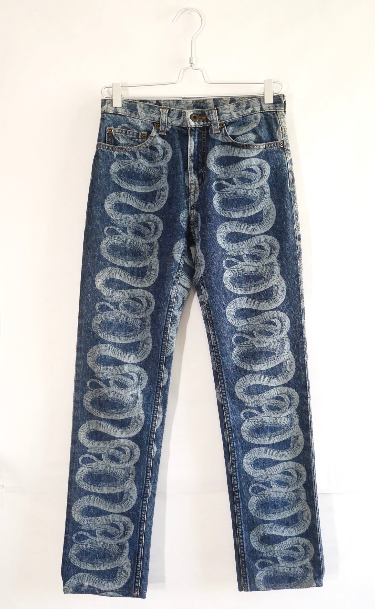 Hysteric Glamour 90-00s Snake Denim | SWIRLY EYES powered by BASE