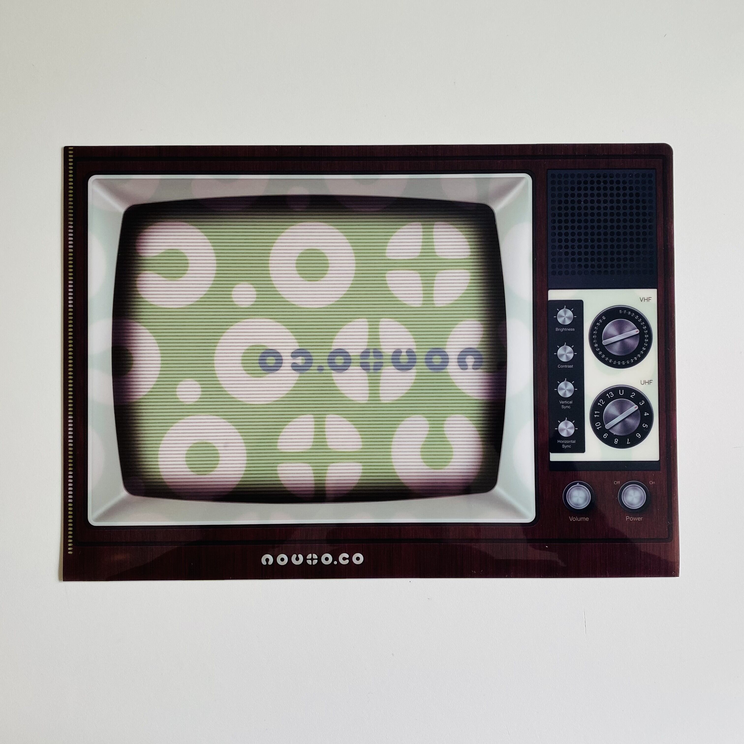 昭和レトロテレビクリアファイル ノウト通販係