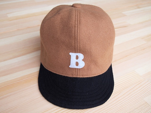 ウール ベースボールキャップ 60㎝ "WOOL BASE BALL CAP"(BEIGE "B" 60)