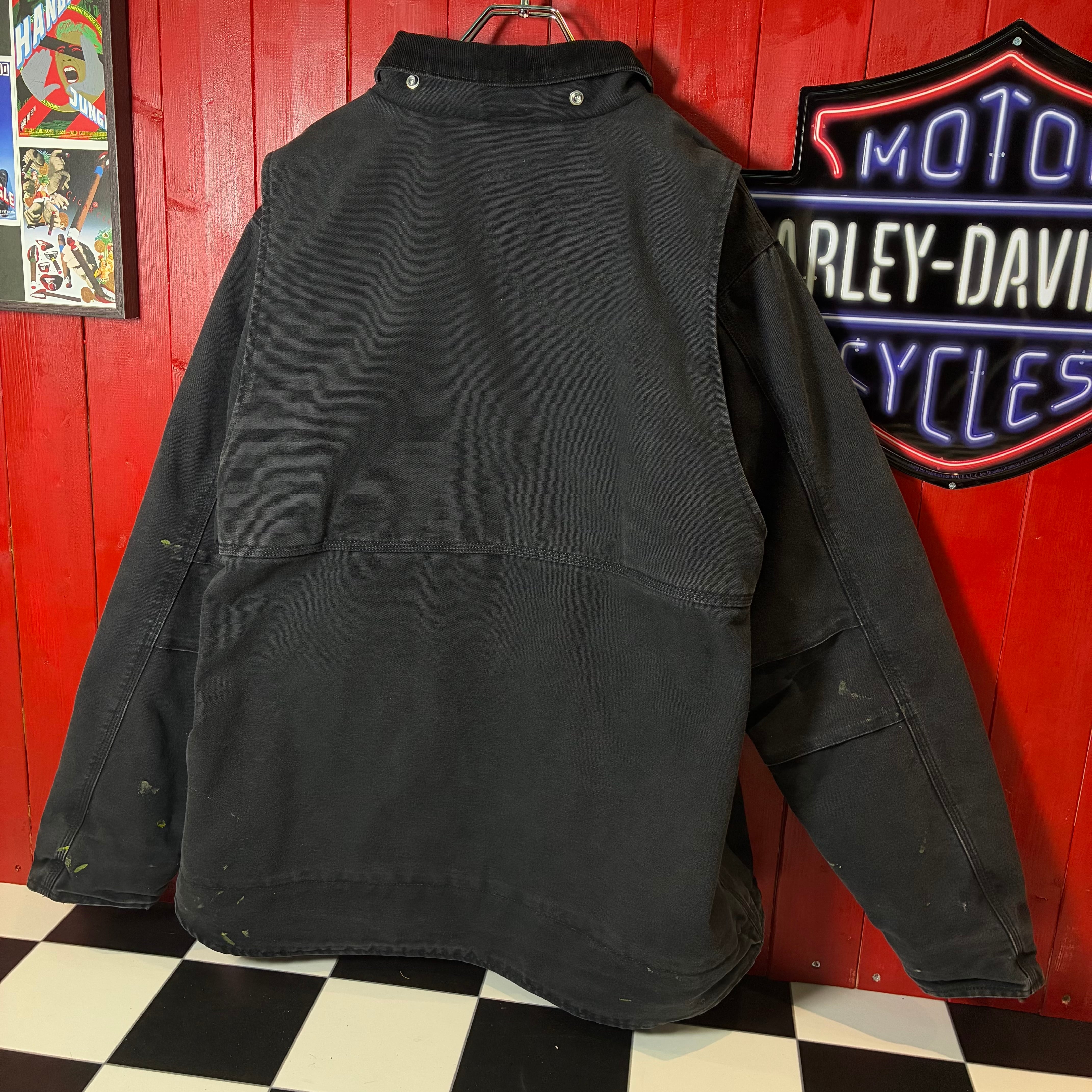 Carhartt FULL SWING ARM STRONG JACKET 黒 ダックジャケット