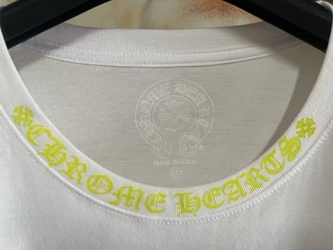 関税・送料込 Chrome Hearts ネックライン 袖ロゴ ロンT Chrome Hearts ネックライン 袖ロゴ ロンT | SOHOO