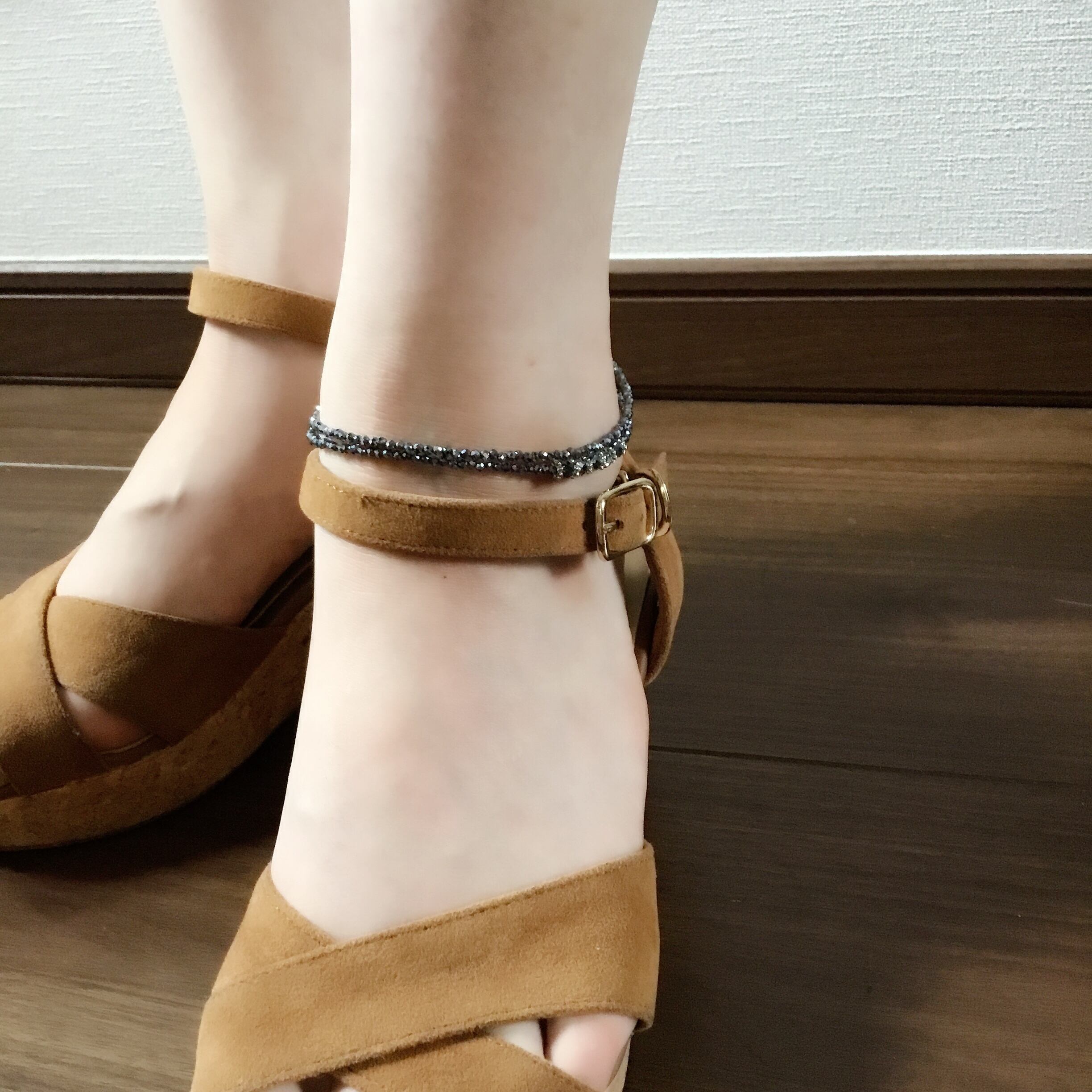 新作】高純度 テラヘルツ 2連アンクレット | jewelvinte