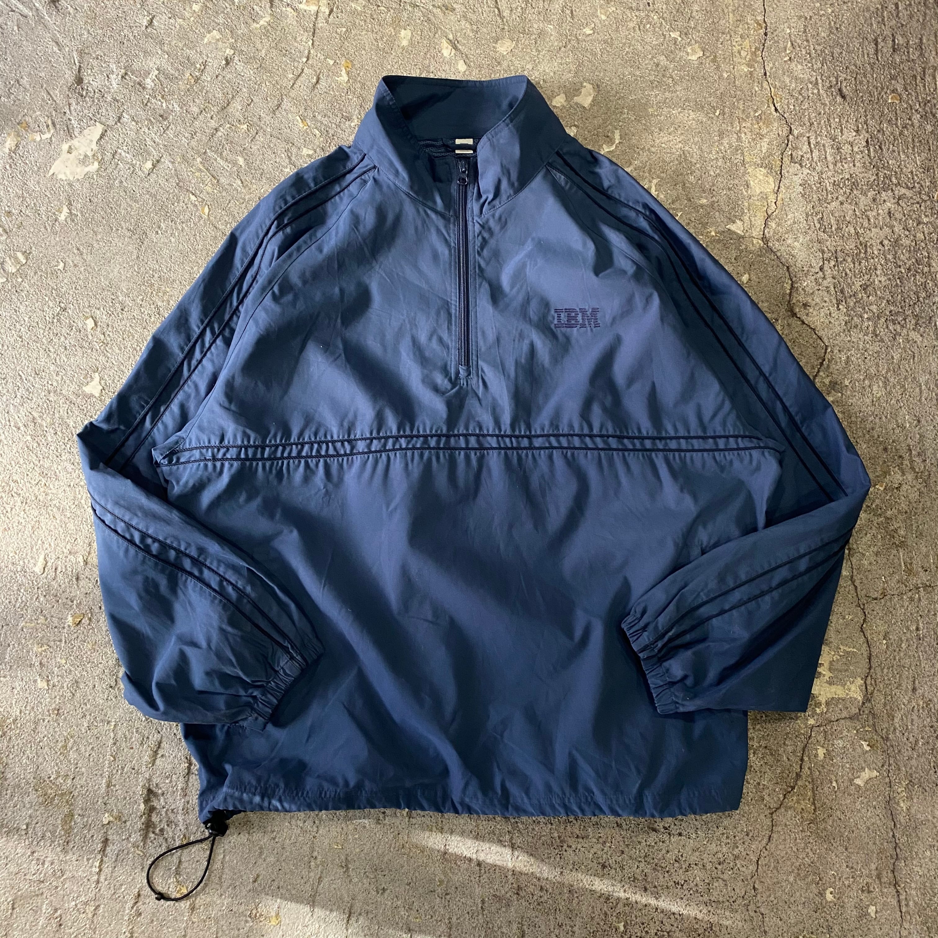 90s〜 IBM nylon half-zip | What