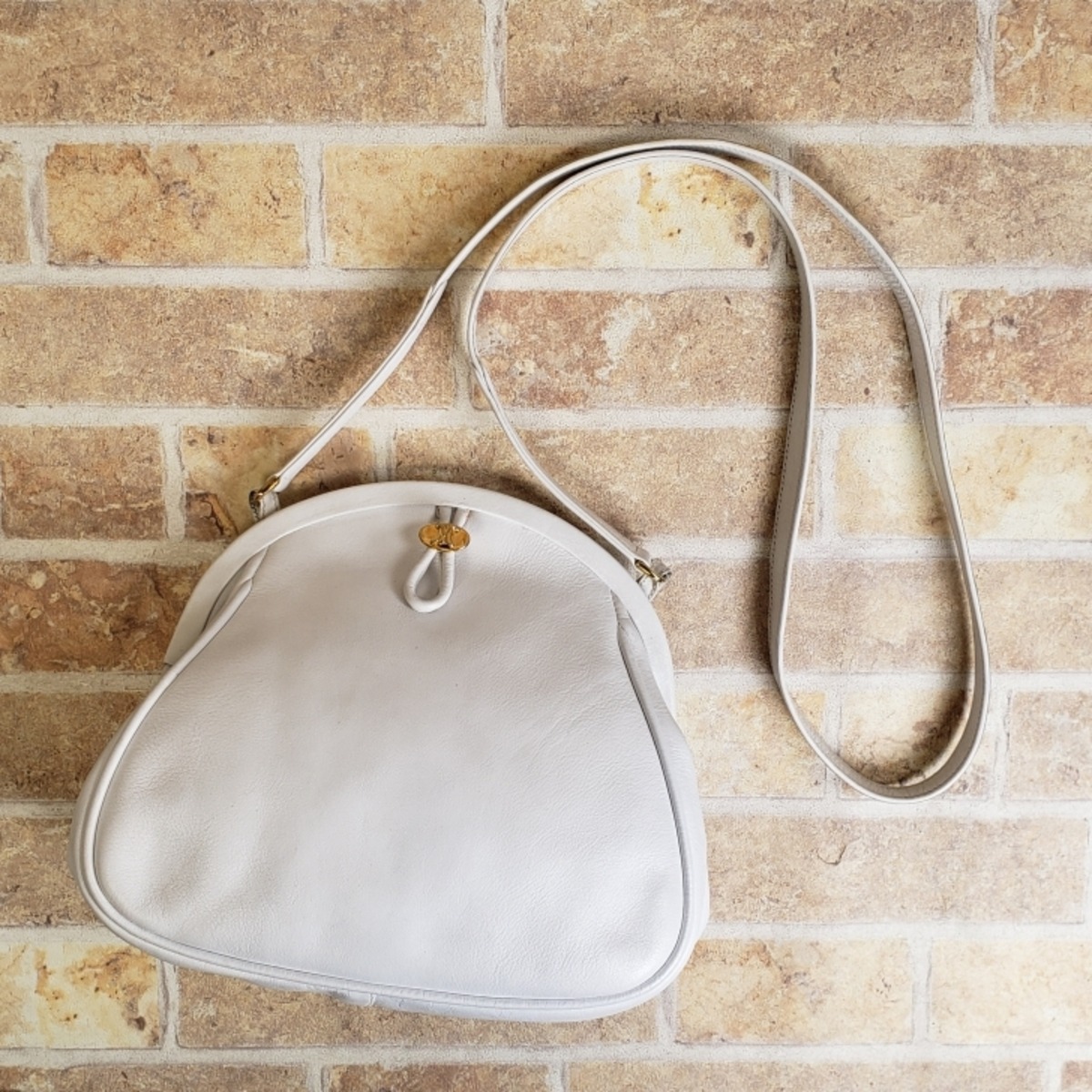 セリーヌ CELINE ☆ ヴィンテージ レザー ショルダーバッグ クラッチ 