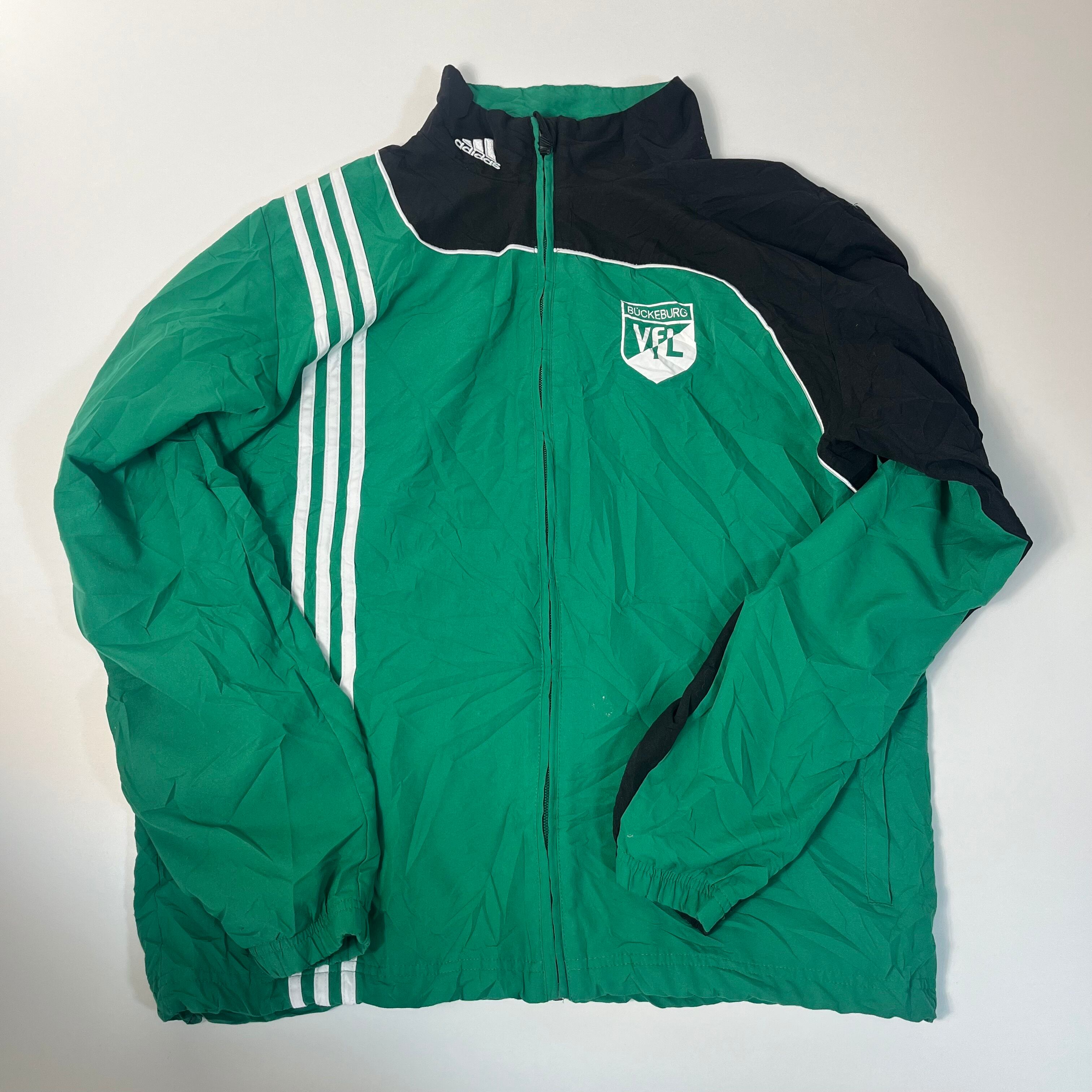 00's adidas アディダス ジャージ/トラックジャケット 光沢 緑