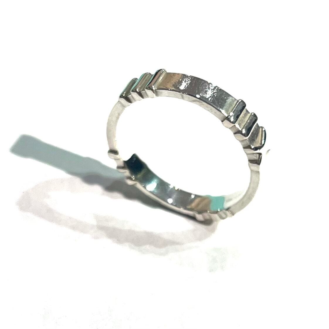 TIFFANY&CO.】2054 アトラスリング指輪 2006年限定／22号 シルバー925