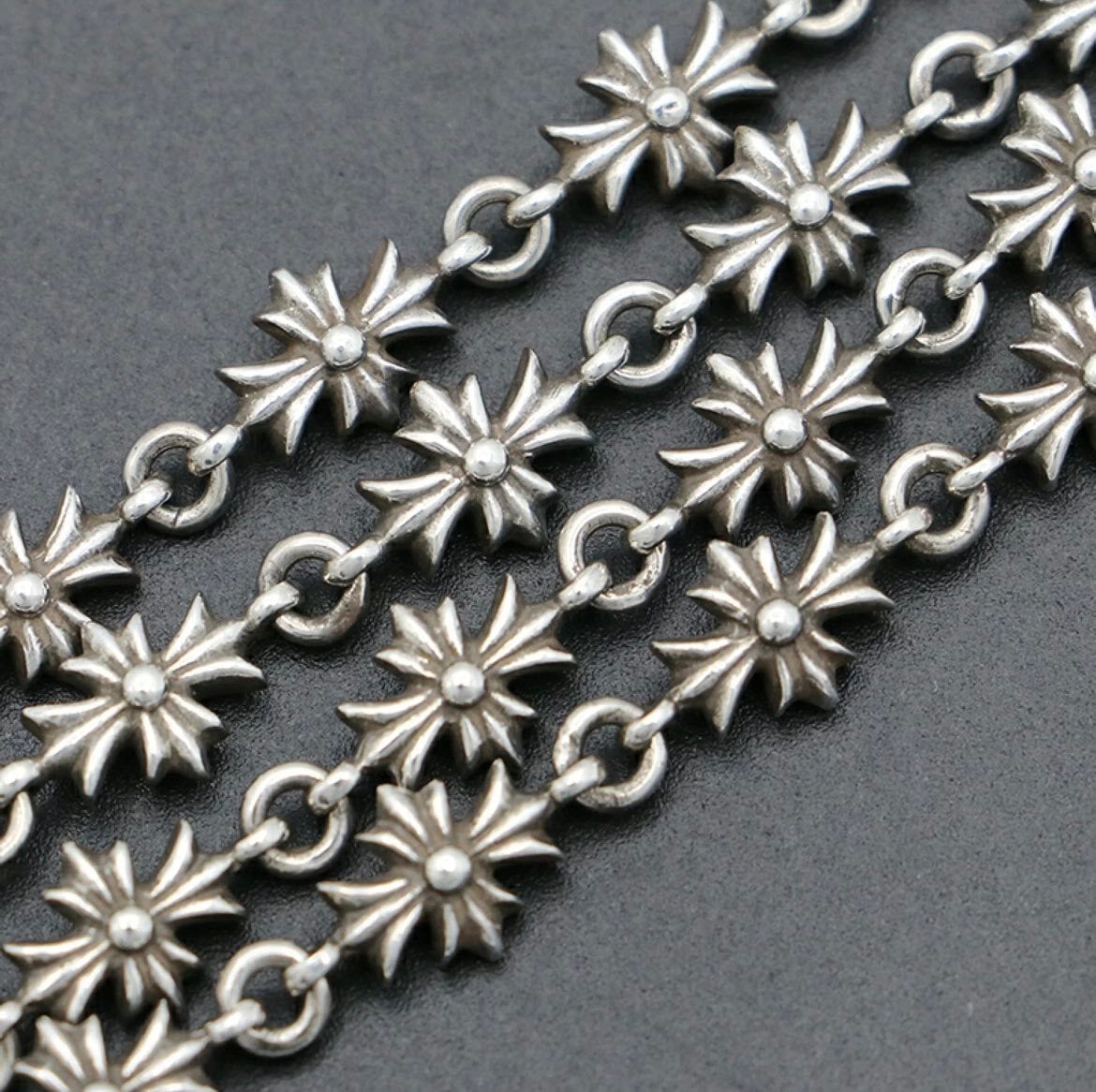 CHROME HEARTS クロムハーツ タイニーE CHプラス ネックレス 21インチ