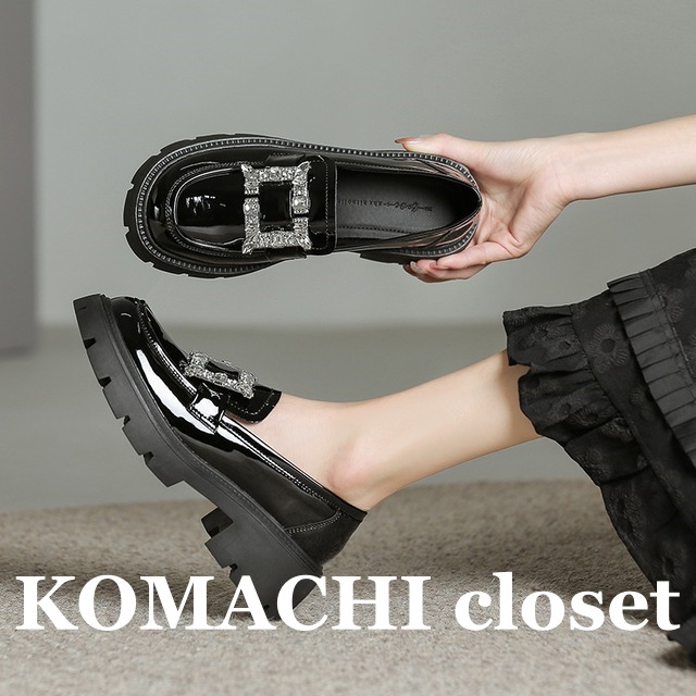 【送料無料】 ビジューローファー スクエアトゥ レザー オルチャン ボリューム 厚底 フラット デザイン 韓国 レディース  ブラック 黒 歩きやすい 存在感 スタイリッシュ レディースシューズ 痛くない おしゃれ きれいめ シンプル クール 個性的 かっこいい 美脚 小さいサイズ 大きいサイズ 10代 20代  オールシーズン ショッピング 抜け感 大きいサイズ クール モード系 モダン 高見え 格上げ モテ プレゼント ギフト デイリー 普段使い  モノトーン ロリータ