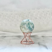 癒しの色*フェニックスストーン*スフィア2*天然石丸玉*天然石インテリア*置き物