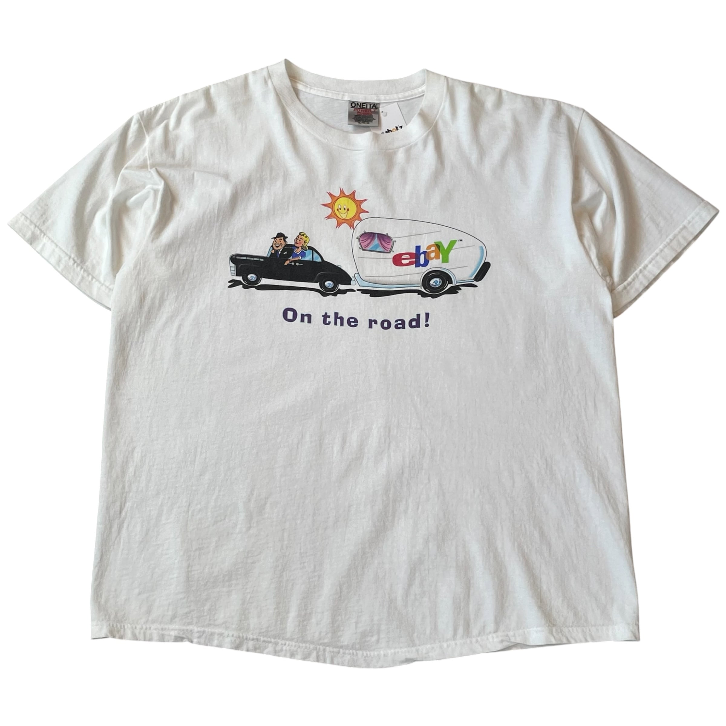 1990s ebay "On the road!" T-shirt
