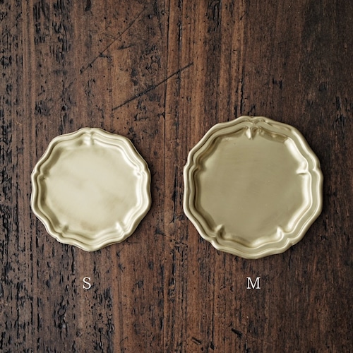 BRASSラウンドプレート　M