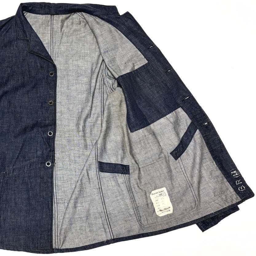 イギリス国鉄 デニム ワークジャケット British Railways Overall
