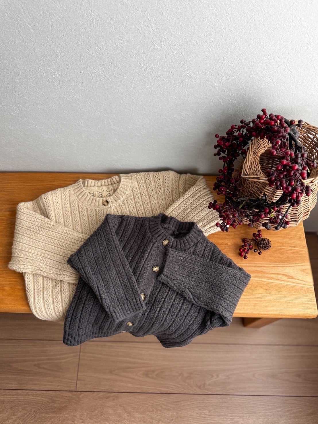 no.144 knit cardigan