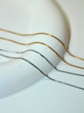 【受注】bubble initial necklace