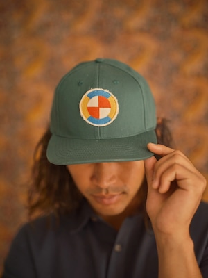 Mollusk "Hex Patch Hat" -Rover Green-