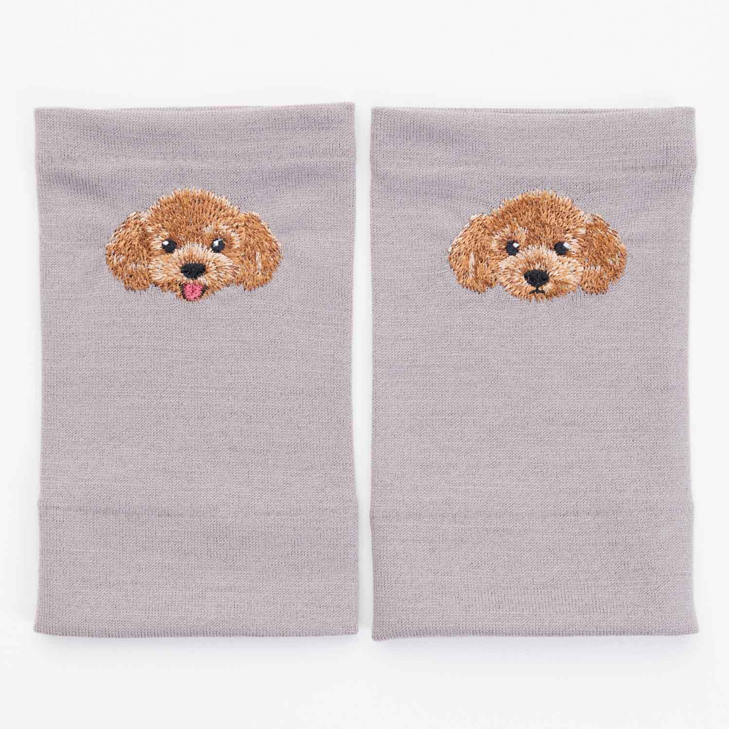 犬リストマフラー】トイプードル／一度使うと手放せない気持ち良さ