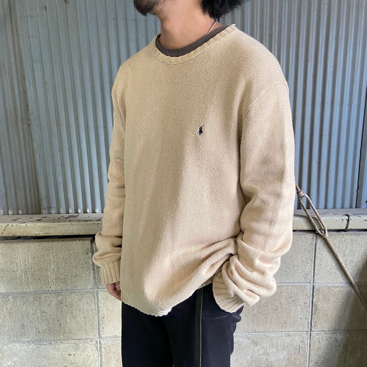Polo by Ralph Lauren ポロバイラルフローレン コットンニットセーター 