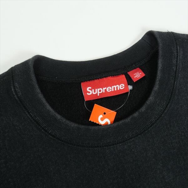 Supreme Washed Box Logo Crewneck black L